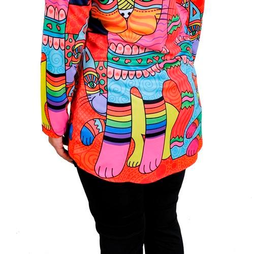 Jersey Sepeda Jersey Gowes Wanita Slimfit Eqypt - LENGAN PANJANG, S