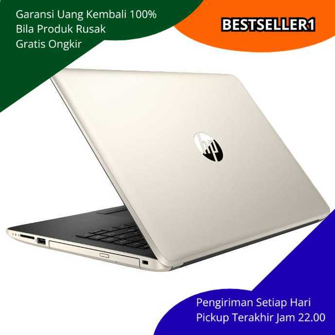 HP Laptop Notebook 14 Celeron N3060 RAM 4GB Storage 500GB Layar 14 Inch Windows 10 Murah Trendy Keki