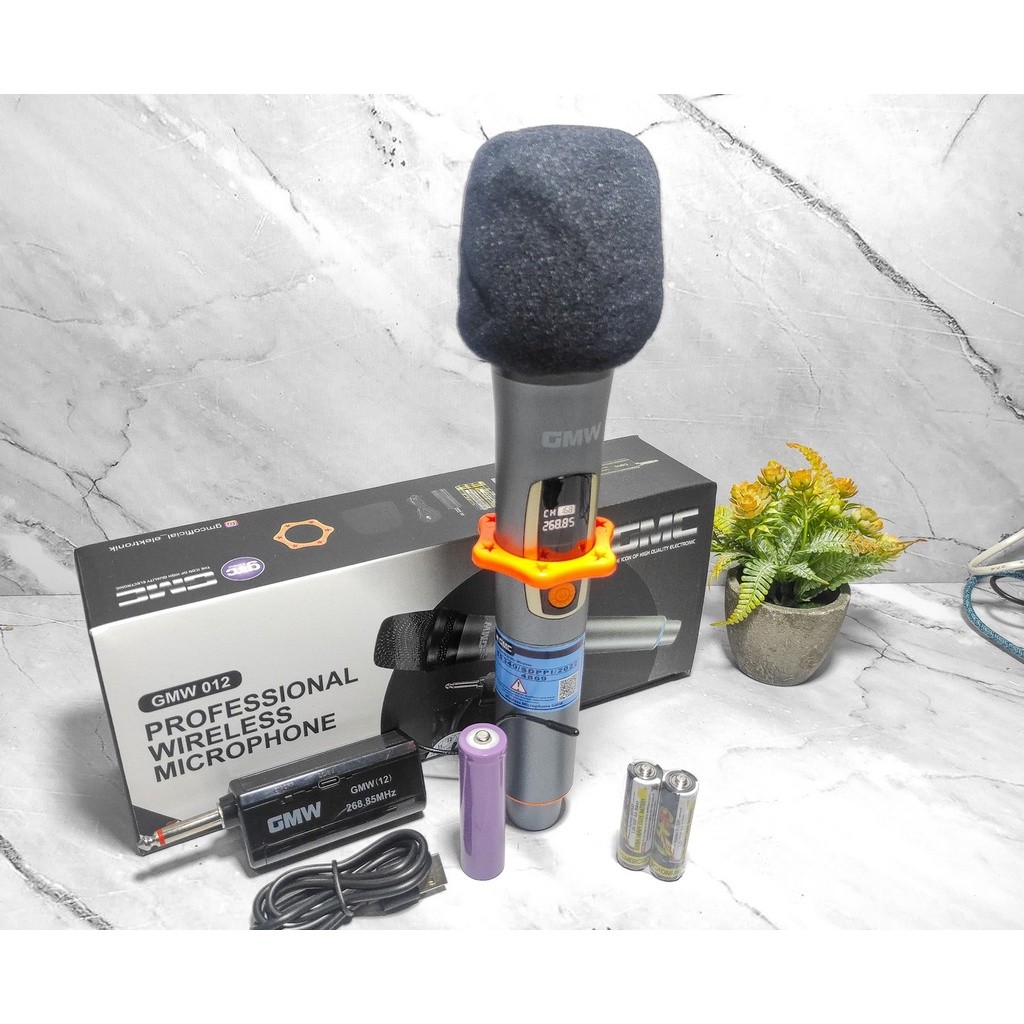 baru Mic Professional Wireless GMC/GMW 012 Tanpa Kabel MIC GMC
