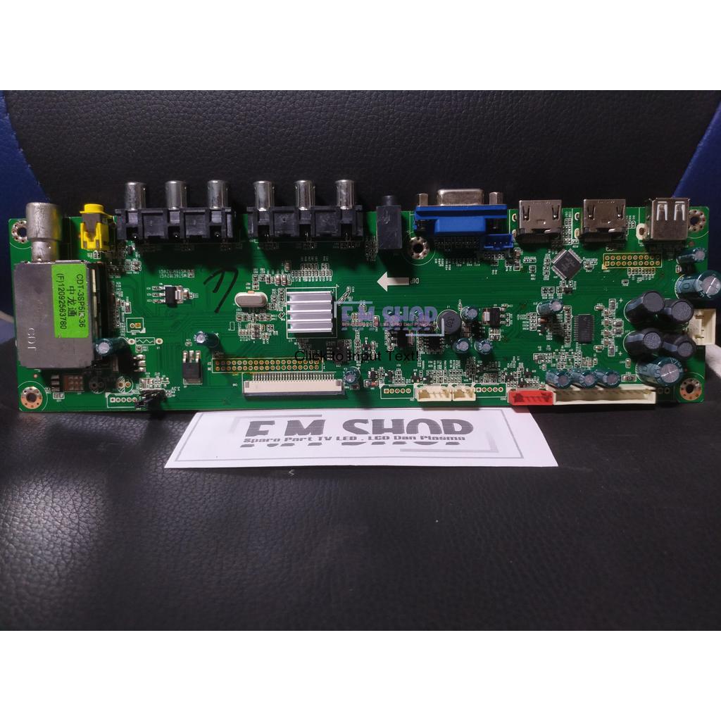 Mainboard TV PLD 32T500 - MB TV Polytron 32T500 - Mesin TV PLD32T500