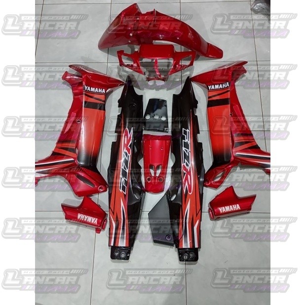bodi Fizr Full set halus bodi Fizr Fiz R Merah marun Hitam