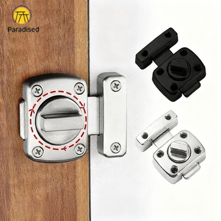 Paradised Grendel Pintu Kotak Bolak Balik Kecil / Pintu Putar Kunci Slot Jendela Selot Pintu Rumah S