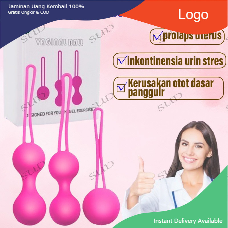 Extra Gratis Ongkir Trio Bola Kegel/Bola latihan kegel/Latihan otot dasar panggul/Kegel Ball  Kegel 