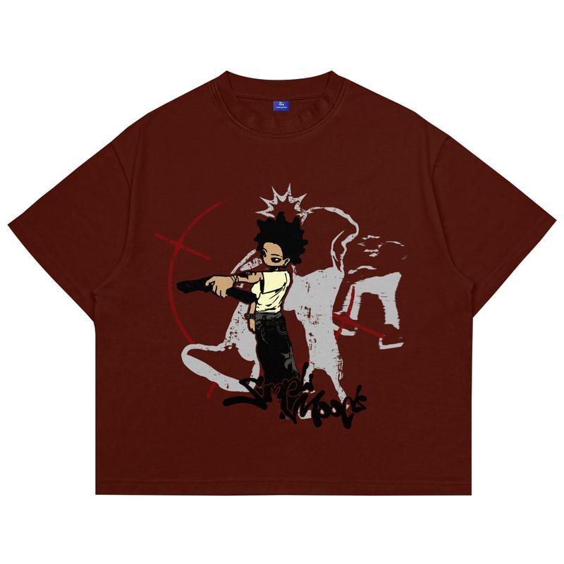 Vogue Circle Original Kaos Oversize Boxy Tshirt Distro Pria dan Wanita Cotton Combed Premium 24s Str