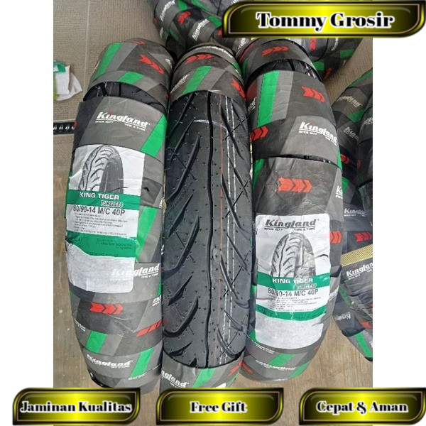 #Ban tubeless 80/90 14 kingland #ban matic 100% original"