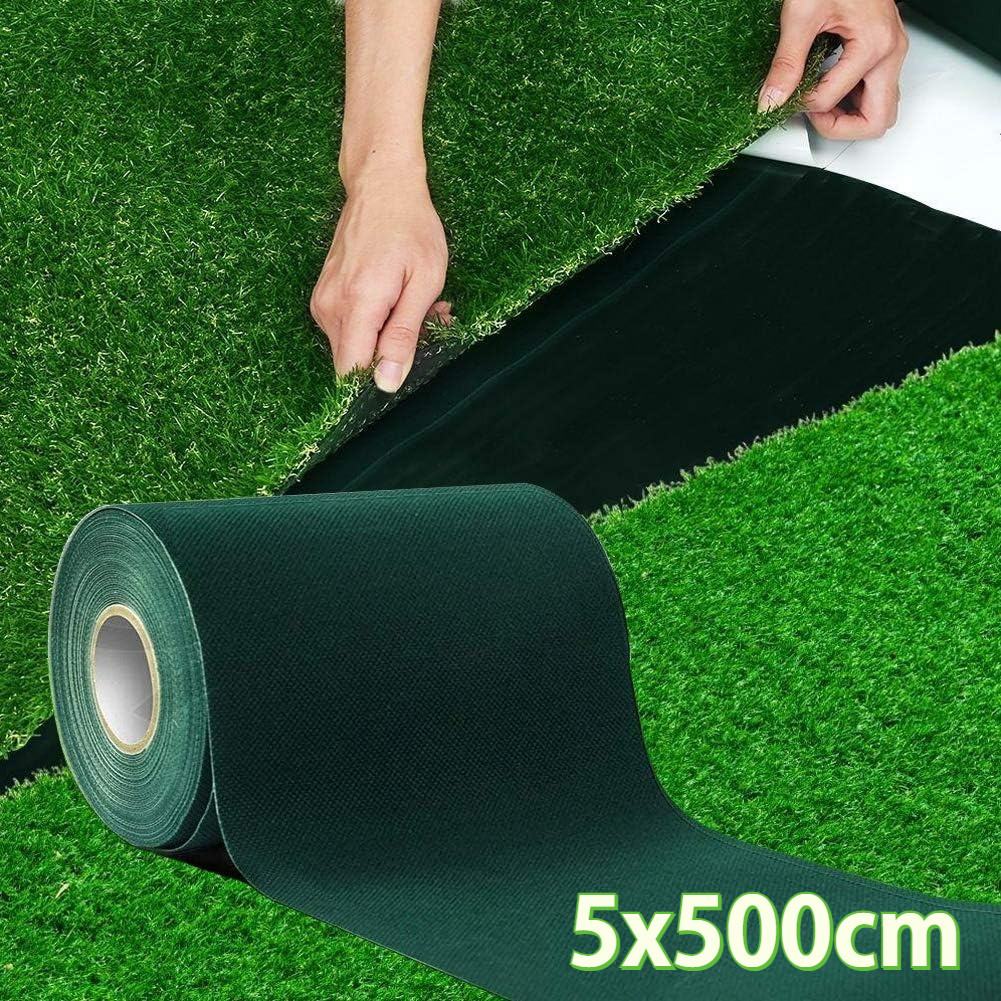 Artificial Grass Turf Self Adhesive Seam Tape Lawn,Turf,Carpet Jointing for Lawn Garden Carpet Simul