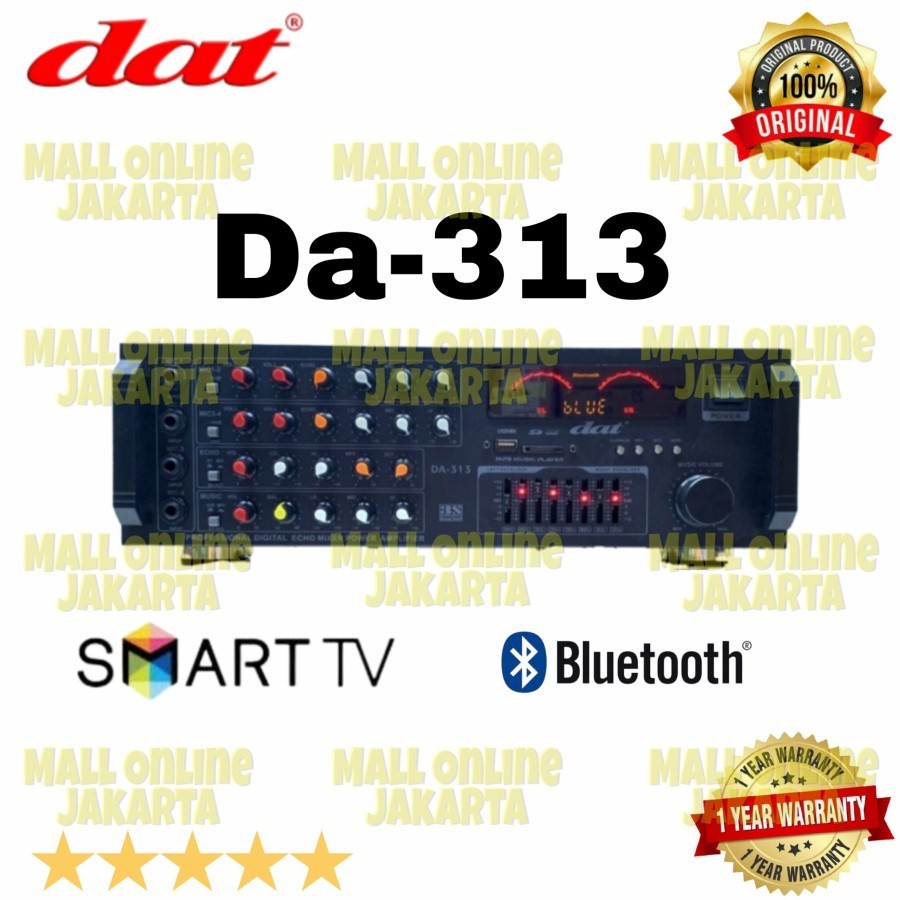 Power ampli dat da313 Original Amplifier karaoke mixing da 313