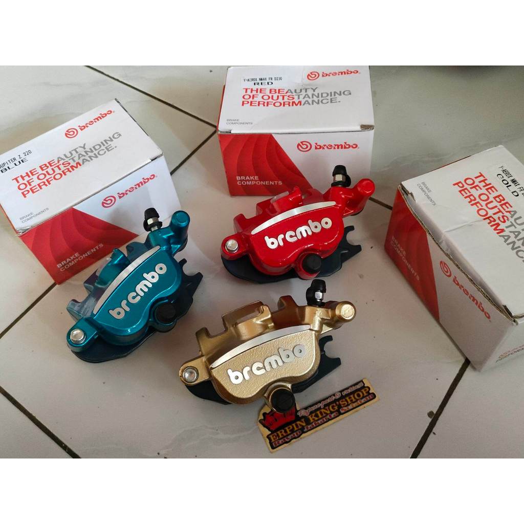 promo spesial Kaliper Brembo 2 piston bagian kanan Rx king atw All motor