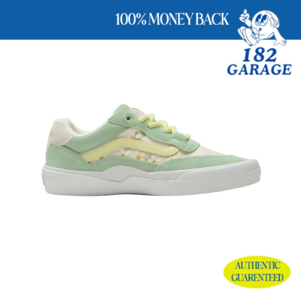 Sepatu Vans Skate Wayvee Brighton Zeuner Pastel Green