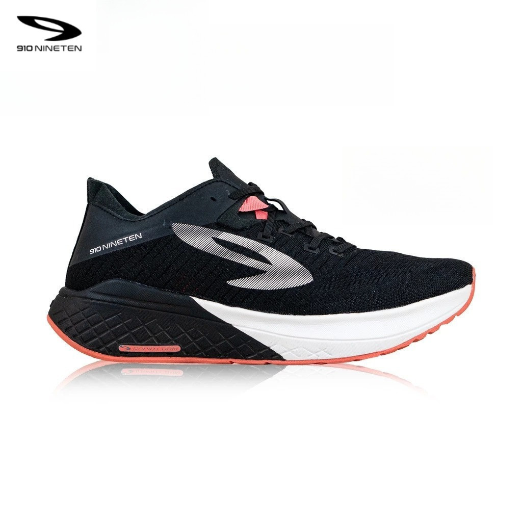 HANNA 1.0 HITAM PUTIH MERAH/SEPATU LARI HANNA 910 NINETEN/HANNA 910 NINETEN ORIGINAL