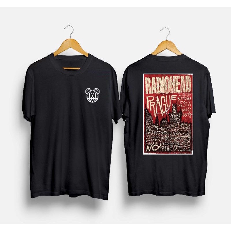 KAOS BAND RADIOHEAD PREMIUM / TSHIRT RADIOHEAD KAOS BAND