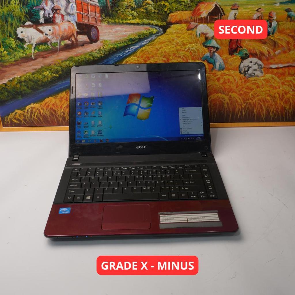 HP LAPTOP 14S-CF2XXX I5 10210U 4 GB (14") GRADE X - MINUS LAPTOP SECOND ORIGINAL SINAR MUTIARA CELL