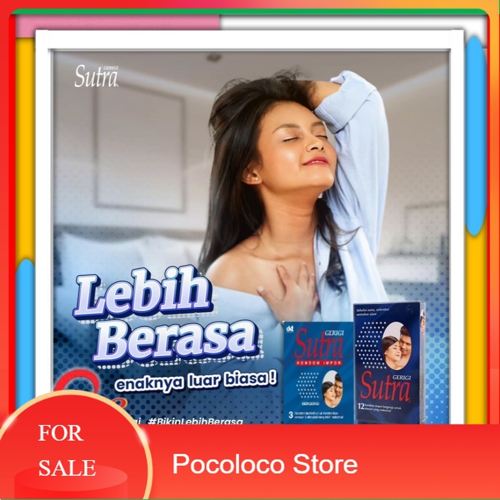 ( COD ) TERMURAH Kondom Sutra Gerigi Biru Isi 3s & 10s - Kondom Bergerigi - Kualitas Import DS