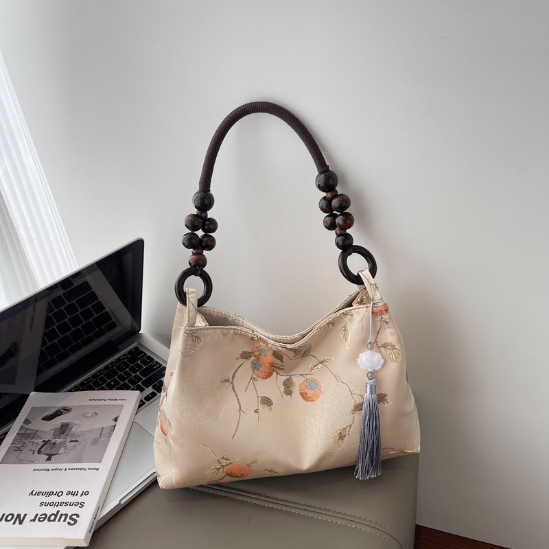 Tas Bordir Gaya Cina untuk Wanita#Tas Bahu Tunggal Serbaguna#Tas Tote Gaya Cina Baru