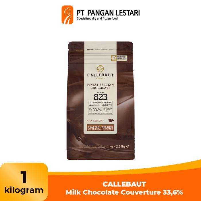 CALLEBAUT 823 Milk Chocolate Couverture 33,6% 1 kg