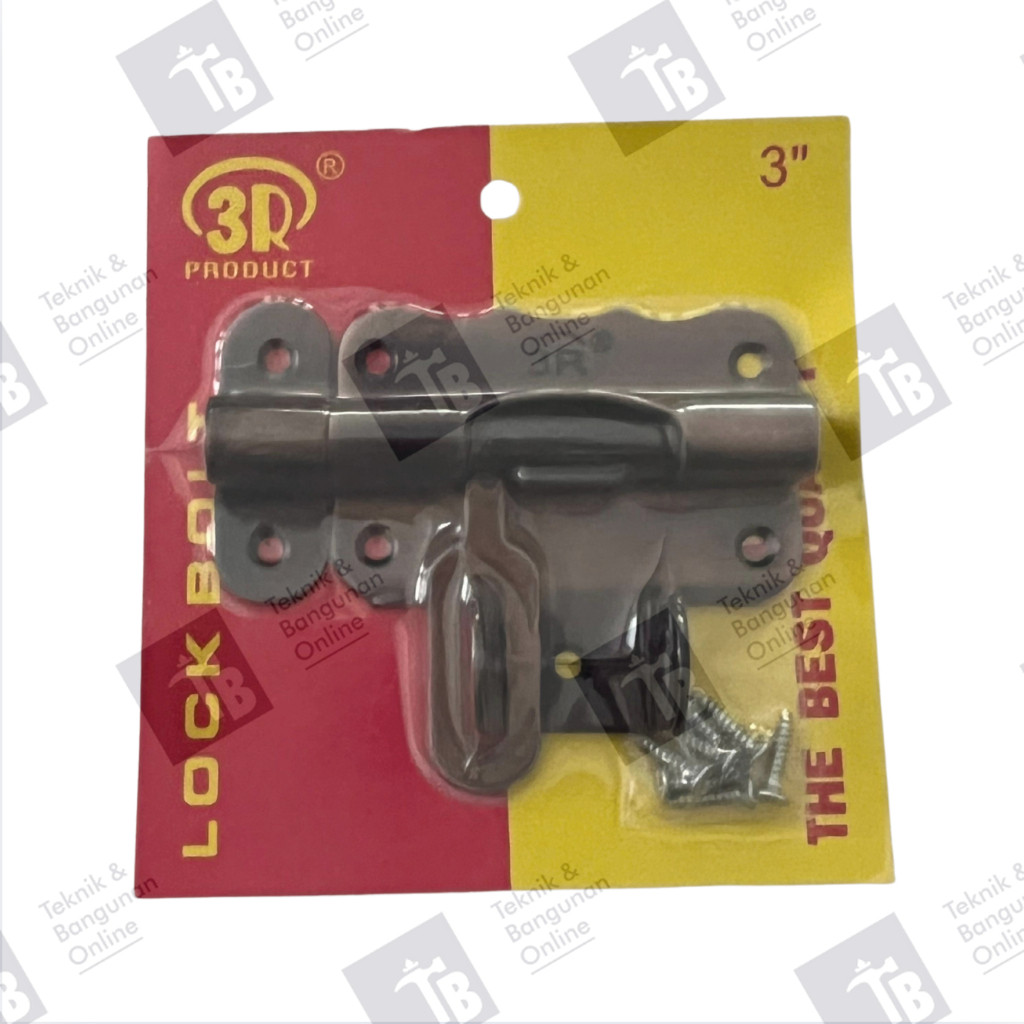 3R Grendel Overval 3 Inch 3" AC / Grendel Pintu Tebal 3inch