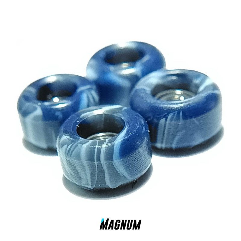 NMZSHOP PLATINUM - Fingerboard Wheels Urethane Hard - CNC Lathed Swirls