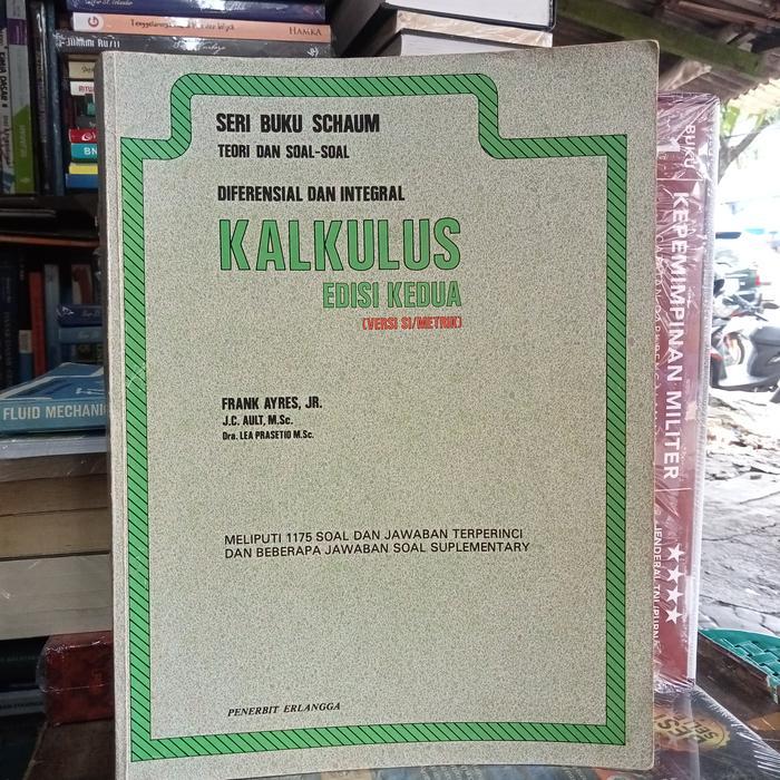 BUKU SCHAUM KALKULUS EDISI KEDUA  ( ORIGINAL )