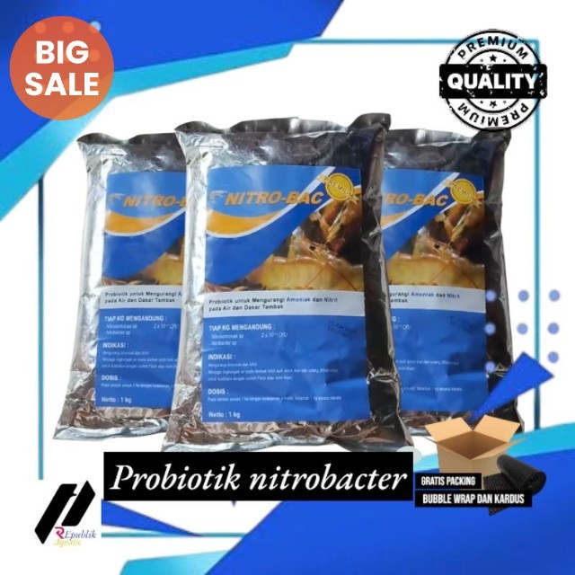 probiotik nitrobacter 1kg / nitrobacter / nitrobac / probiotik udang / probiotik koi / probiotik / n