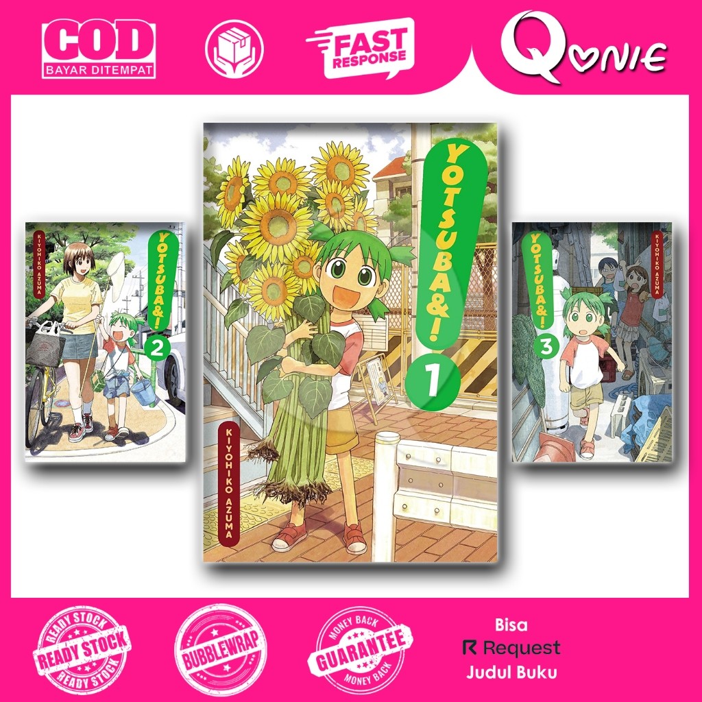 Komik Yotsuba& (Vol.1-15) by Kiyohiko Azuma