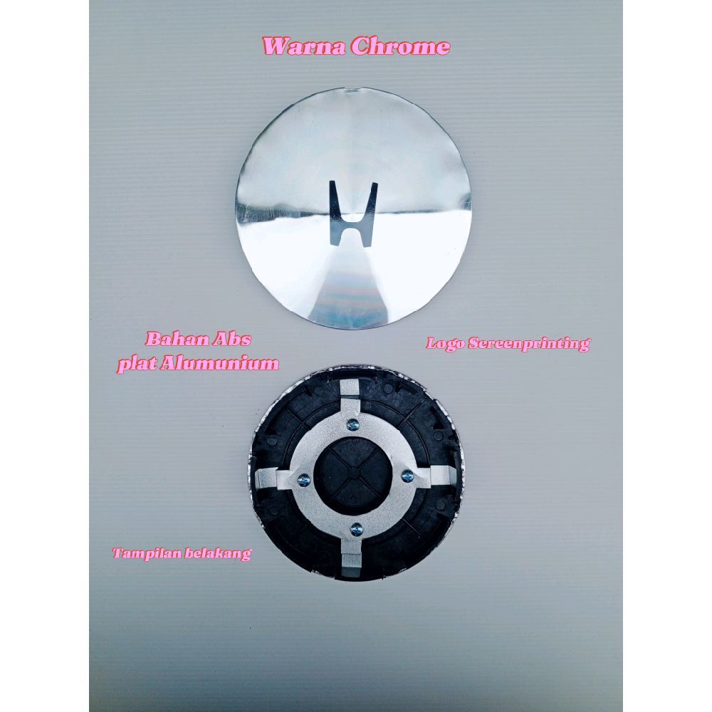 Dop roda/dop velg mobil untuk Honda Genio Estilo Ferio diameter 14 cm