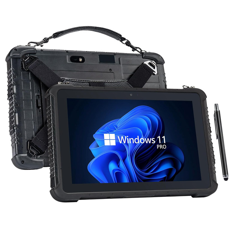 101 inch Windows 11 Pro Rugged Tablet 8GB+128GB Sunlight Readable 4G LTE GPS Heavy Duty Industrial O