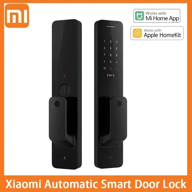 Xiaomi Automatic Smart Door Lock Biometric Fingerprint NFC Security Smart Door Lock Work with Apple 