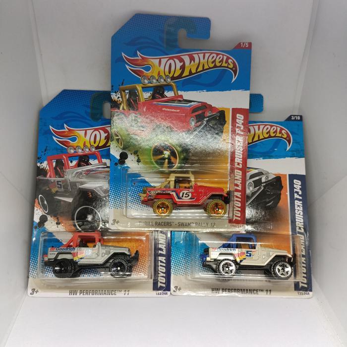 Hotwheels Toyota Land Cruiser FJ40 - Merah