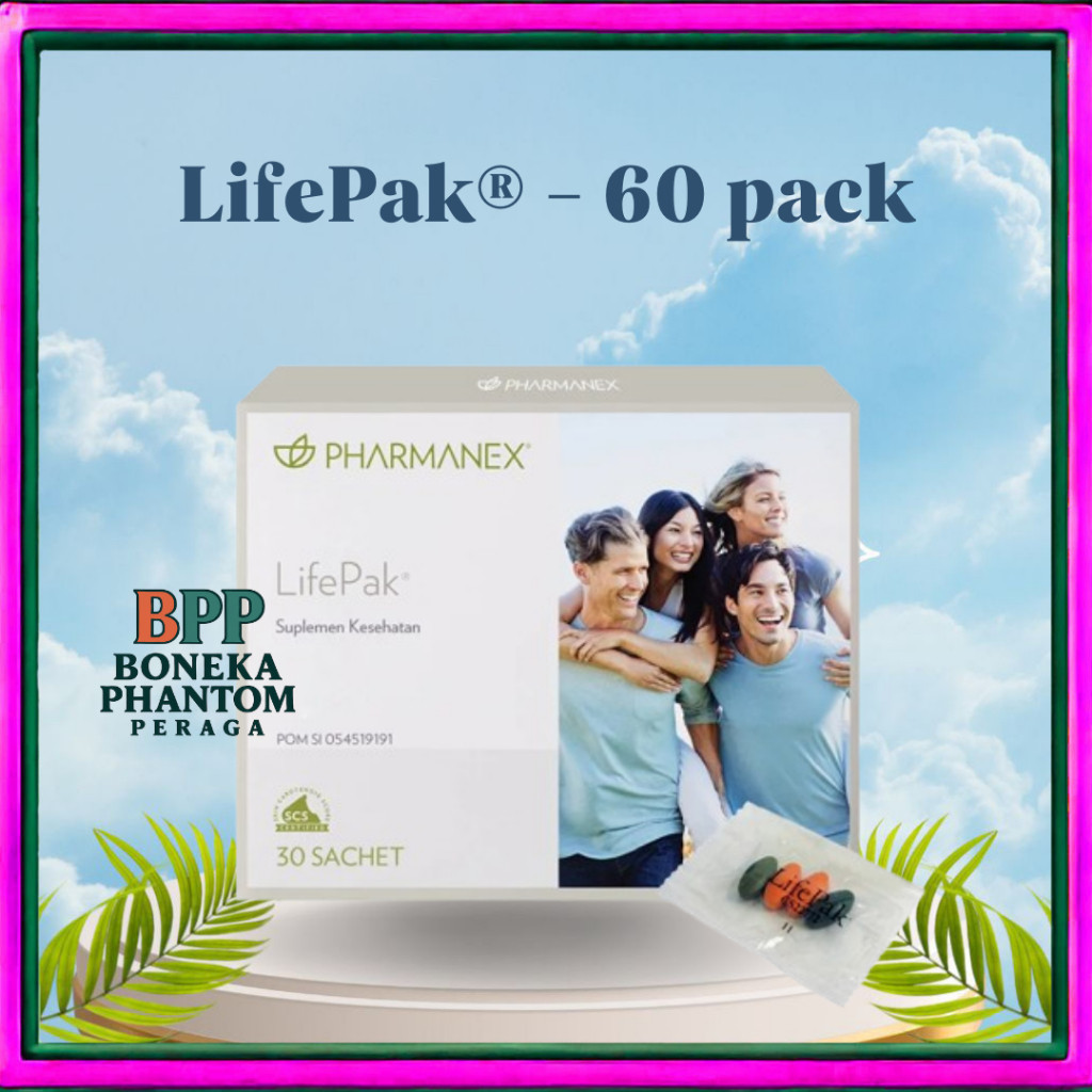 BPP Nu Skin Pharmanex LifePak – Suplemen Multivitamin Antioksidan Lengkap Daya Tahan Tubuh