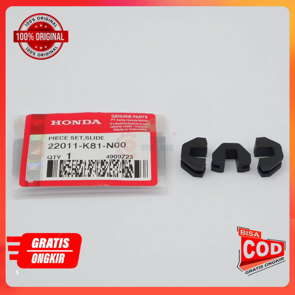 ori Piece Set Slide K81 Beat Sporty eSP & Scoopy eSP ORIGINAL AHM