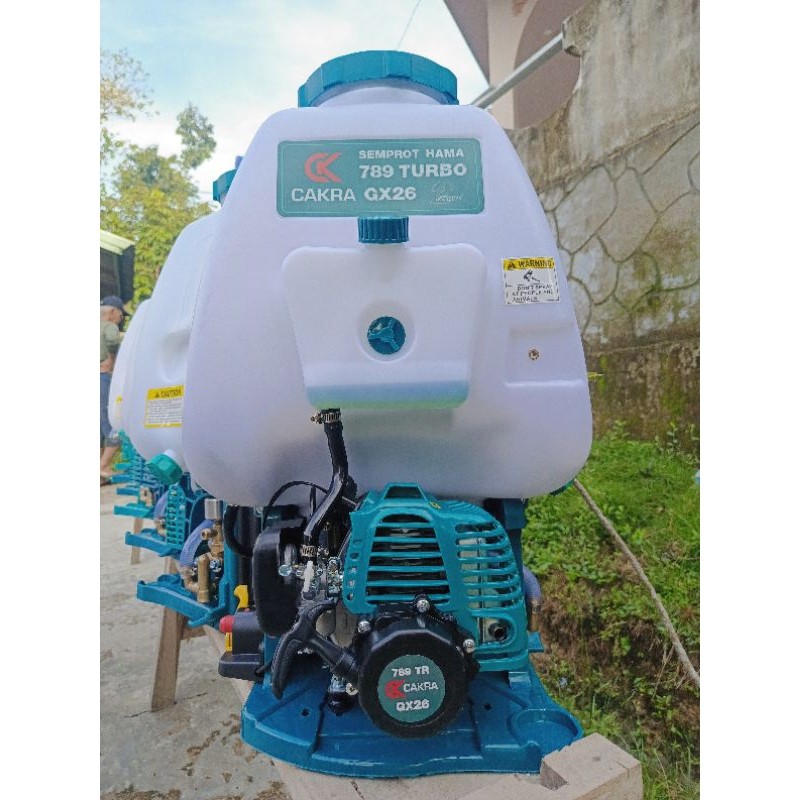 mesin semprot cakra 2 tak  TR terbaru kapasitas tangki 25liter
