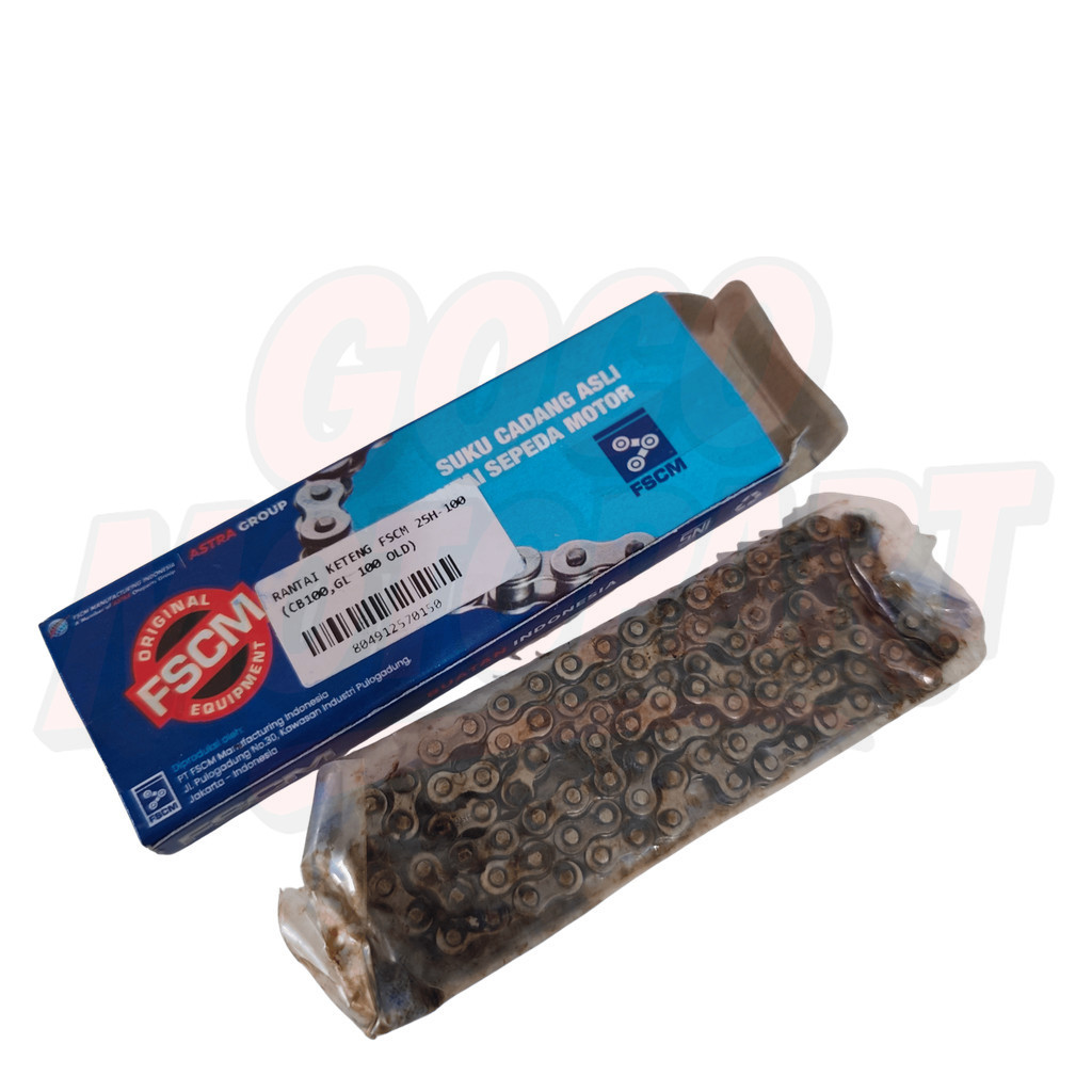 Rantai kamprat gl series 25H 100  CB 100 K2 K3 K5 GL100 GLpro CDI original FSCM