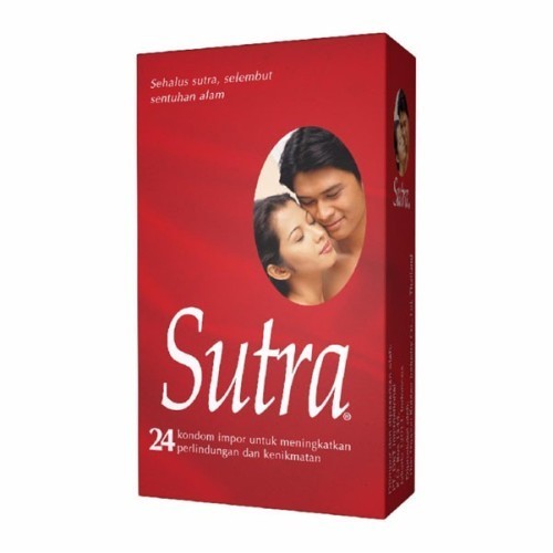 SUTRA - Condom Sutra merah isi 24's / Kondom Sutra merah isi 24's