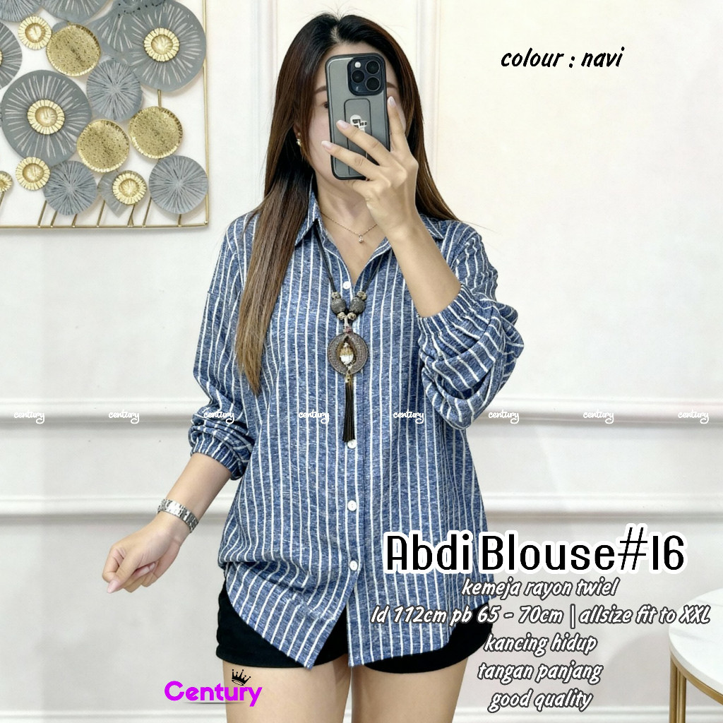 2811    ABDI BLOUSE #16 by cENTURY FASHION