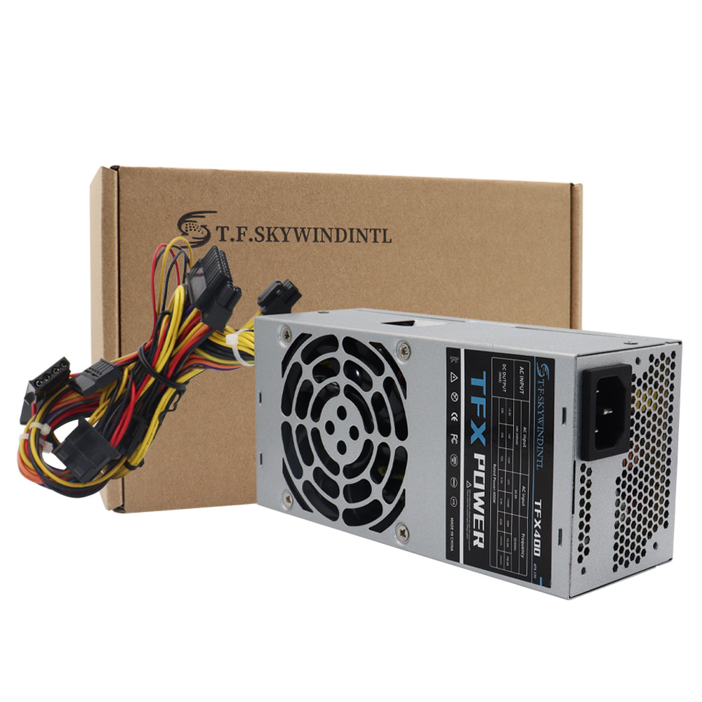 T.F.SKYWINNL fonte TFX 400w 400W TFX PC Power Supply Computer Active PFC PSU For Desktop Small Case 