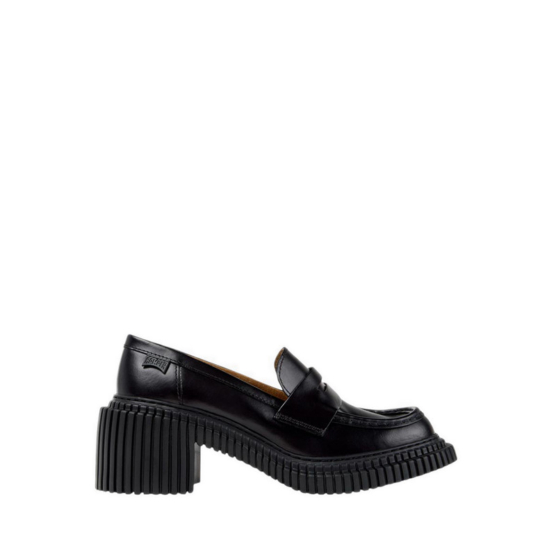 Camper Pix London Heel Shoes - Black
