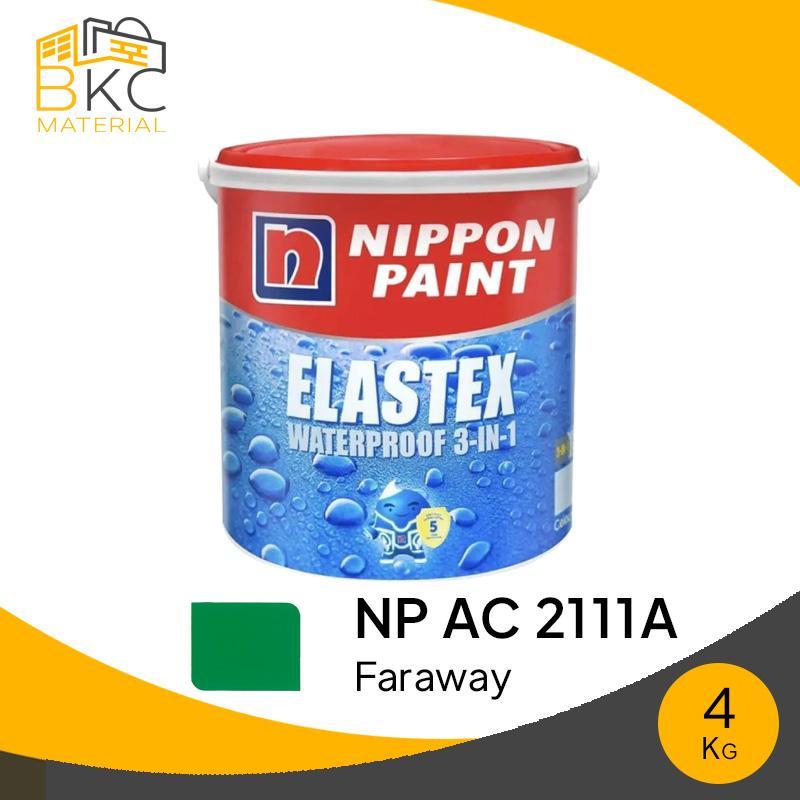 Cat Waterproofing Anti Bocor Nippon Elastex Galon 4 KG NP AC 2111A Faraway