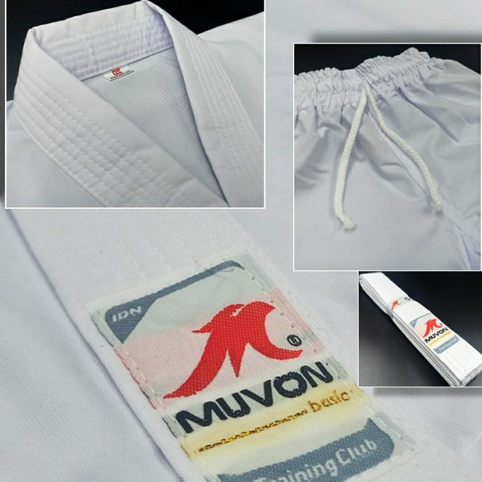 (Bagus Sport) Baju Karate Dewasa Muvon TC - 4XL