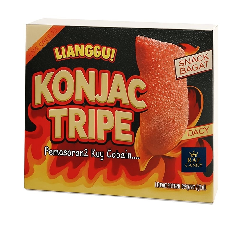 [Lianggui] Konjac Tripe Spicy Snack 30 Pcs
