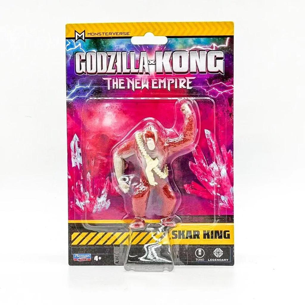 Original Playmates Toy Godzilla Model Vs Kong New Empire 2024 Skar King Shimo Gojira Figure Collecti