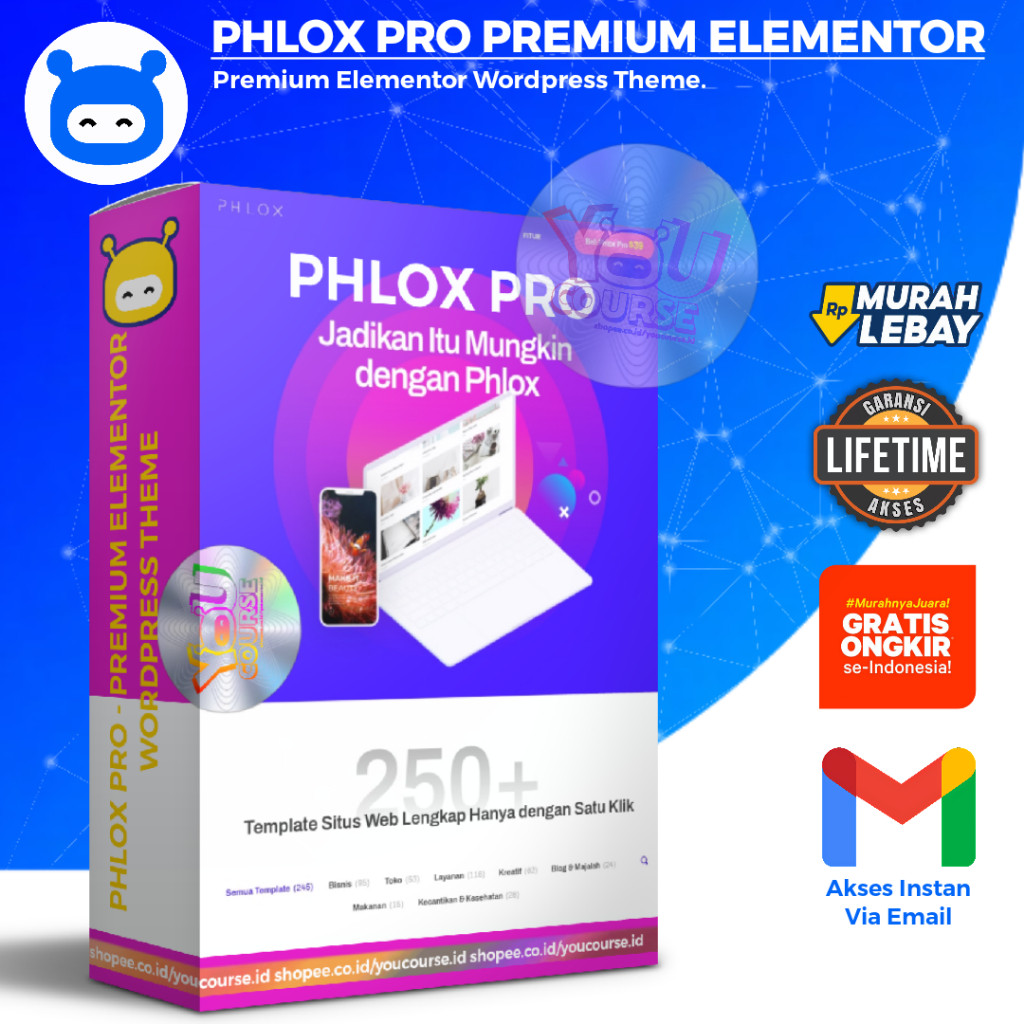 PHLOX PRO ELEMENTOR - Premium Elementor WordPress Theme Lifetime
