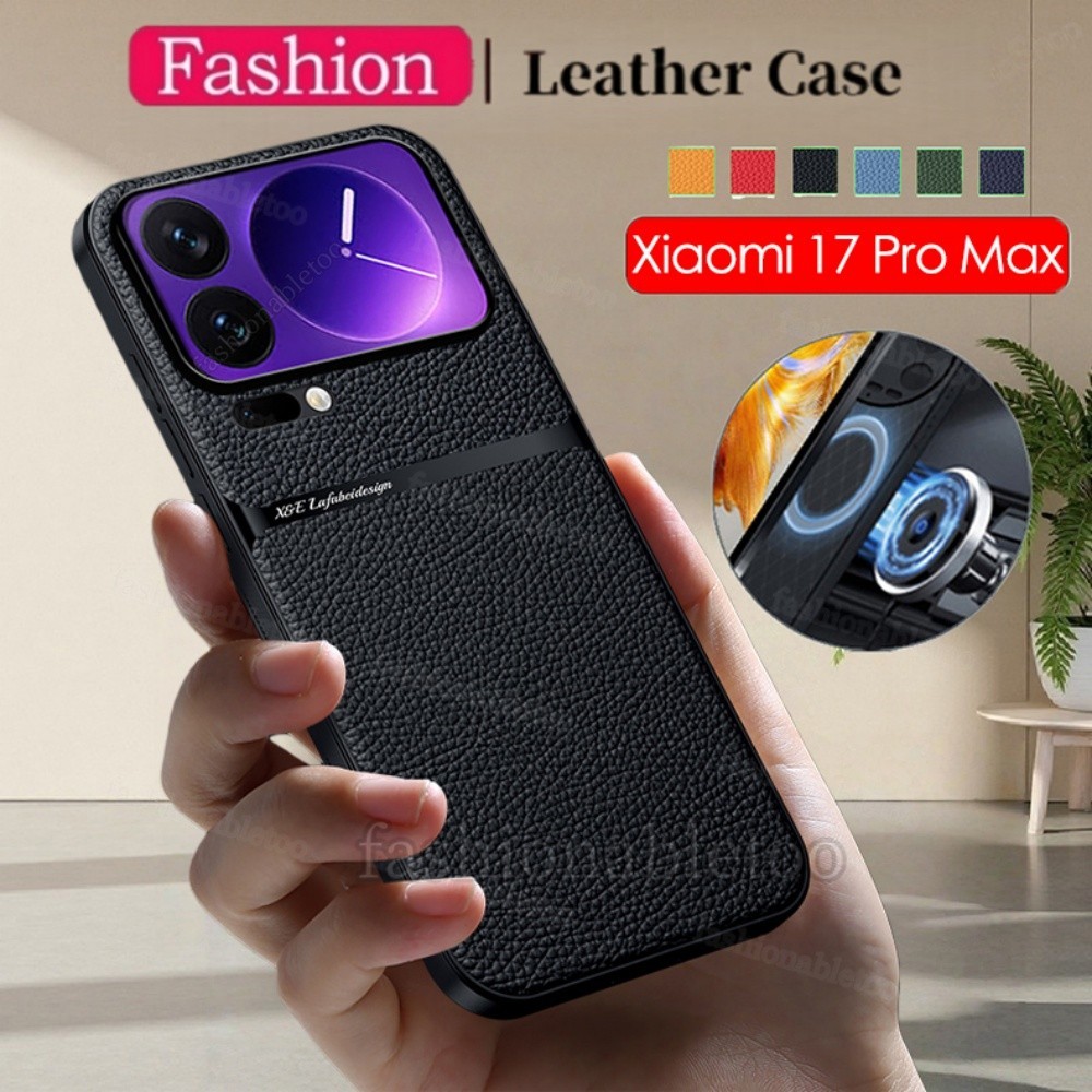 Casing Untuk Xiaomi 17 1 7 Pro Max Xiaomi17 Pro Max Xiaomi17Pro Max Xiaomi17ProMax 2025 Mewah Kulit 