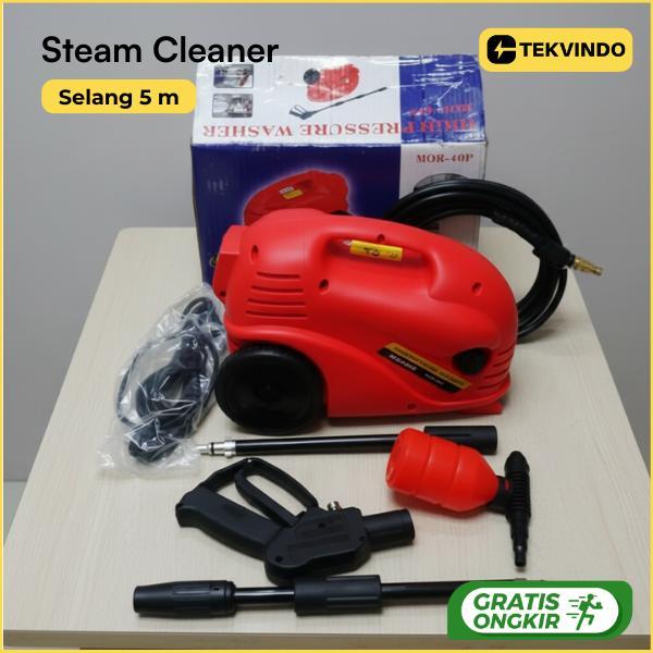 Mesin Steam AC MORRIS 40P Jet Cleaner High Pressure Pencuci AC & Mobil Tenaga Kuat