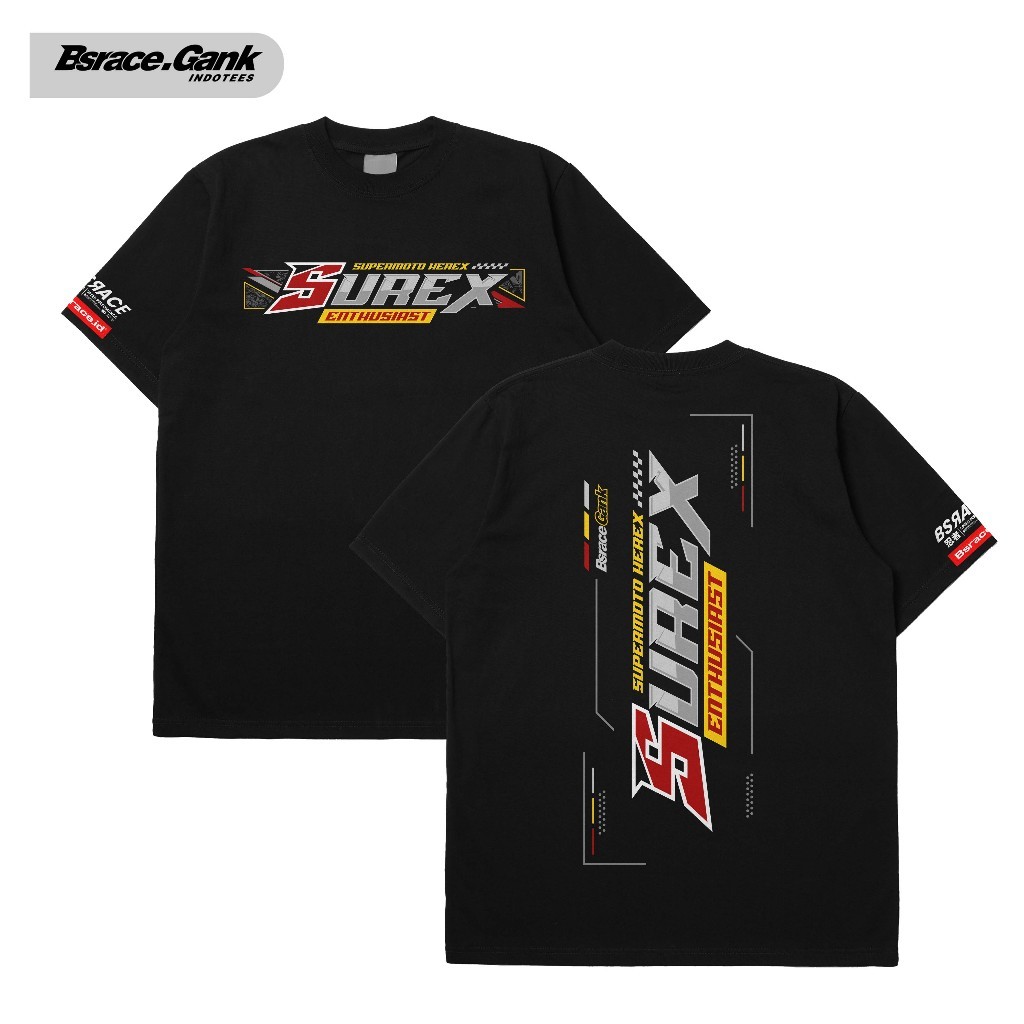 COD Kaos Surex Supermoto Herex Crf Klx Dtracker Baju Racing Supermoto T Shirt Racing Surex Supermoto
