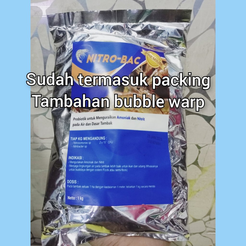 probiotik nitrobacter 1kg / nitrobacter / nitrobac / probiotik udang / probiotik koi / probiotik / n