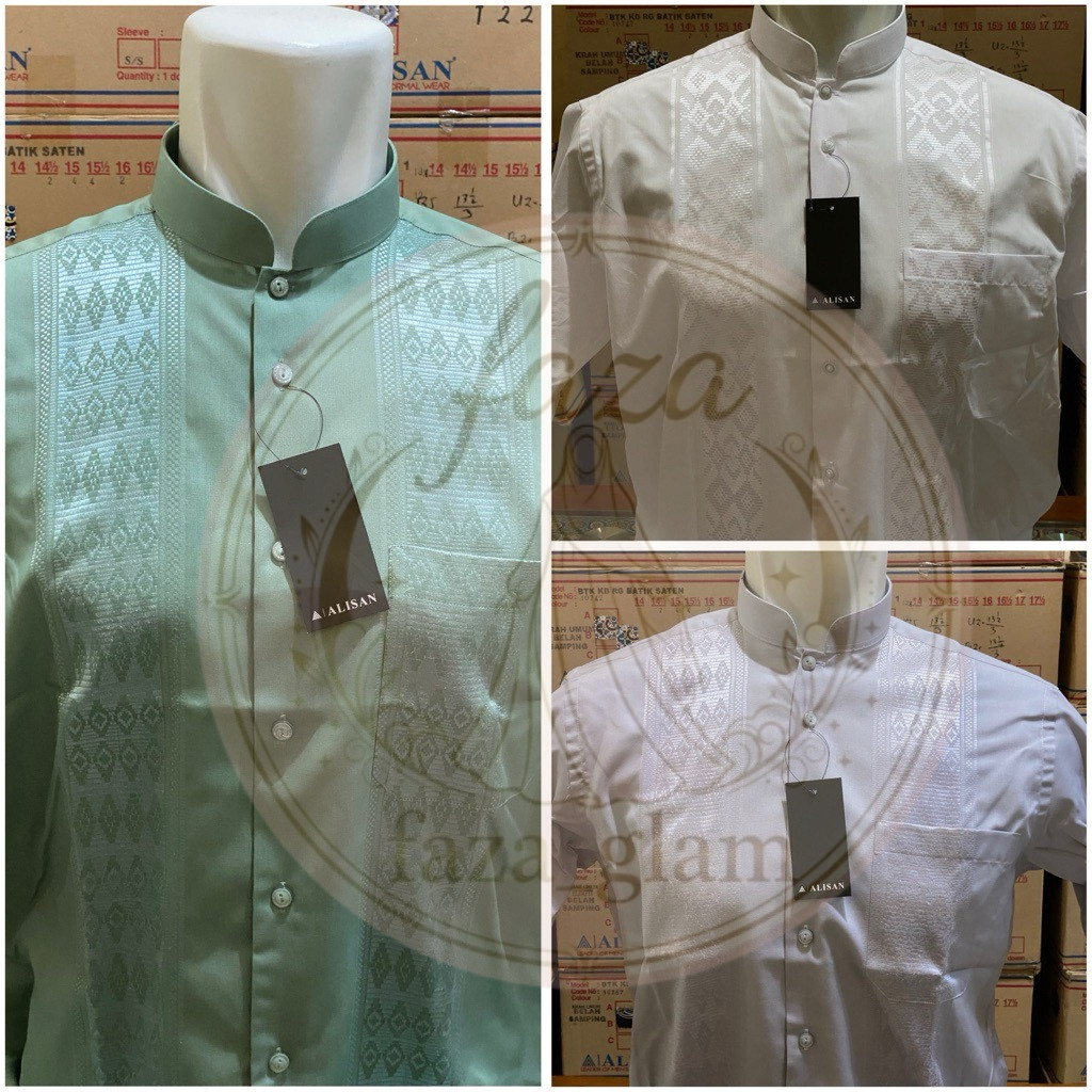 faza_glam KOKO FASHION ALISAN LENGAN PENDEK KATUN