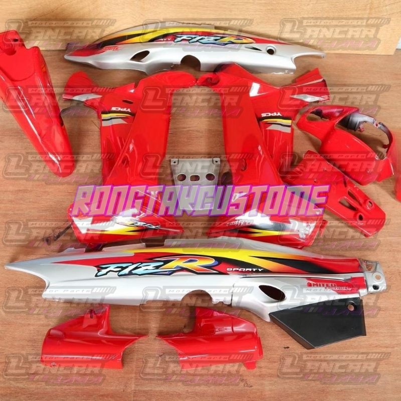 cover body fiz r f1zr fizr limited edition merah silver full set halus fiz r le merah silver cover b