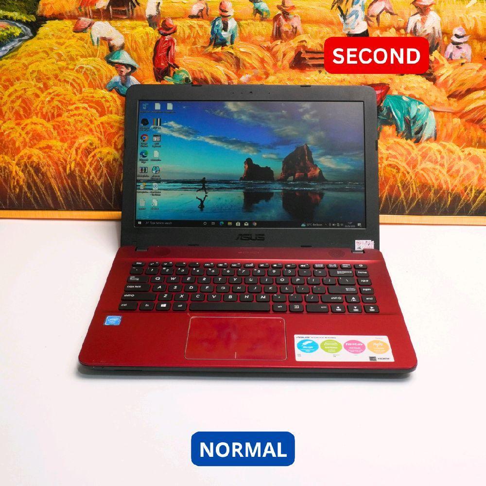 ASUS X441SA CELERON N3060 2 GB (14") LAPTOP SECOND ORIGINAL SINAR MUTIARA CELL