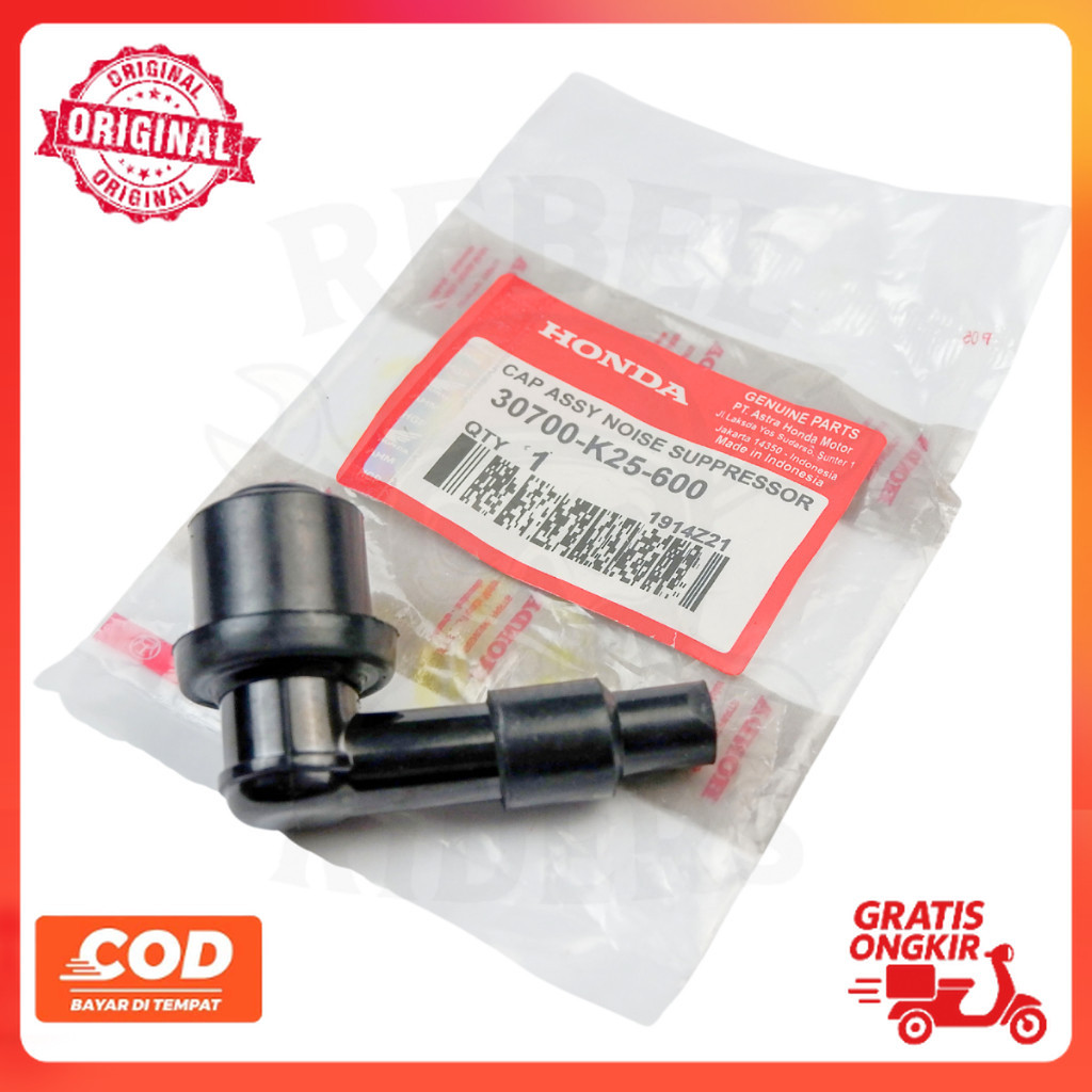 Kepala Busi Honda Beat FI Beat K25 original part motor riders
