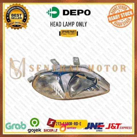 Head Lamp Lampu Depan Besar Kanan Honda Civic Ferio DEPO